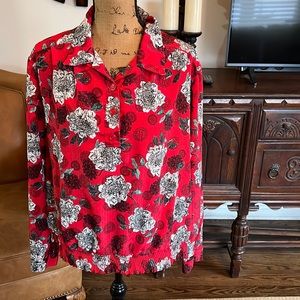 Vintage Pykettes blouse size L